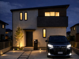 ～BLACK×WHITEのシンプルモダンなお家～